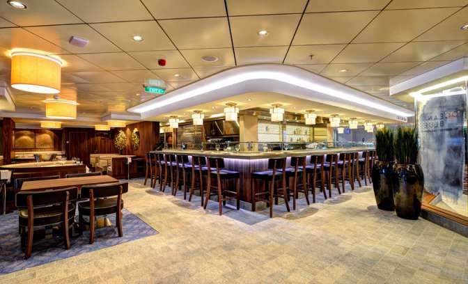 Een bar op de Norwegian Getaway van NCL